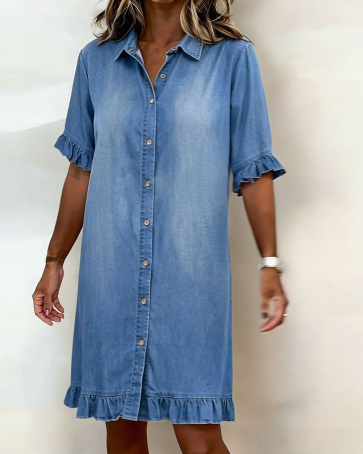 Anna | Comfortable Denim Dress