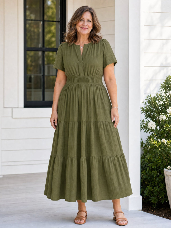 Layered Maxi Dress