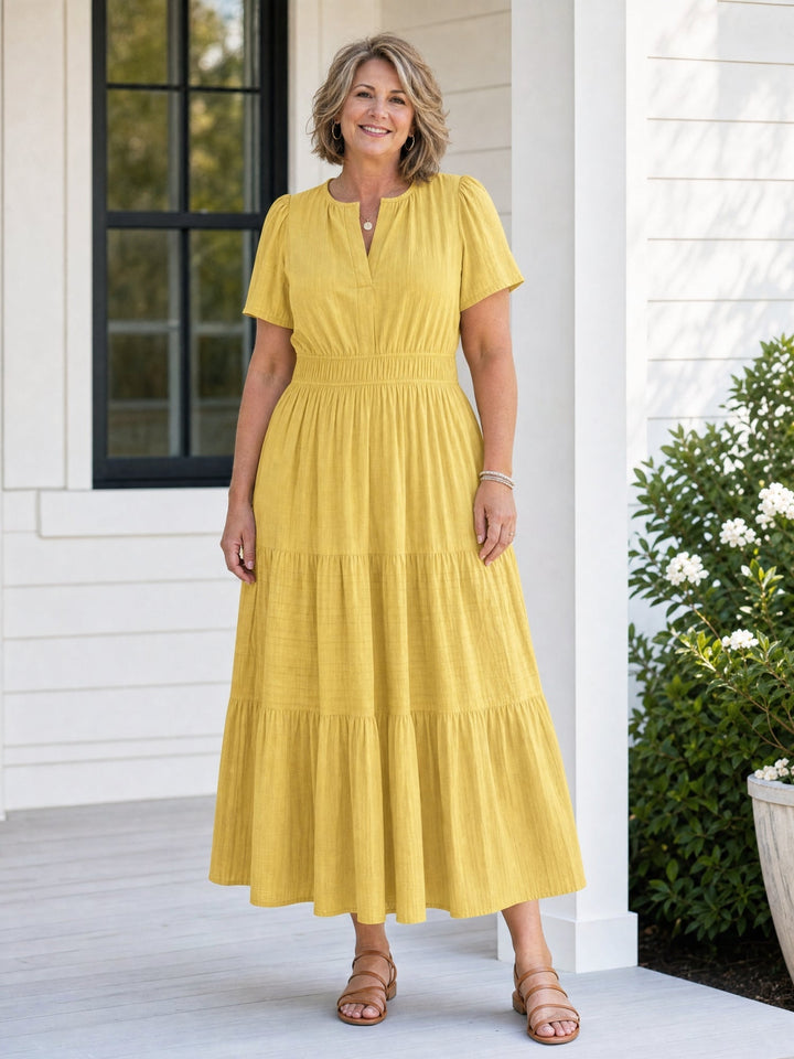 Layered Maxi Dress