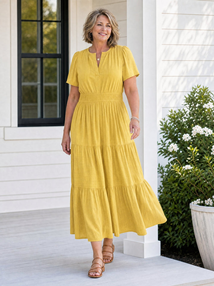 Layered Maxi Dress