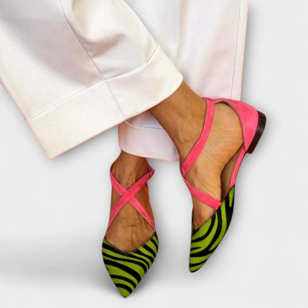 Fenna - Ribbon Ballet Flats