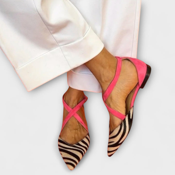 Fenna - Ribbon Ballet Flats