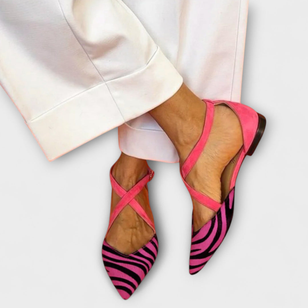 Fenna - Ribbon Ballet Flats