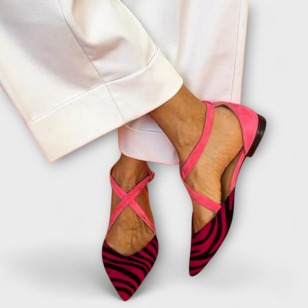 Fenna - Ribbon Ballet Flats
