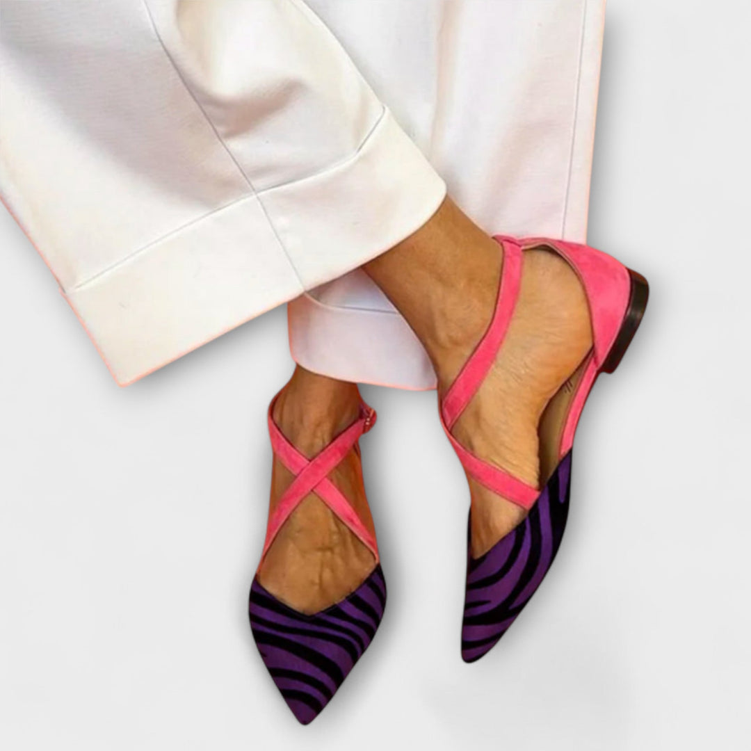 Fenna - Ribbon Ballet Flats
