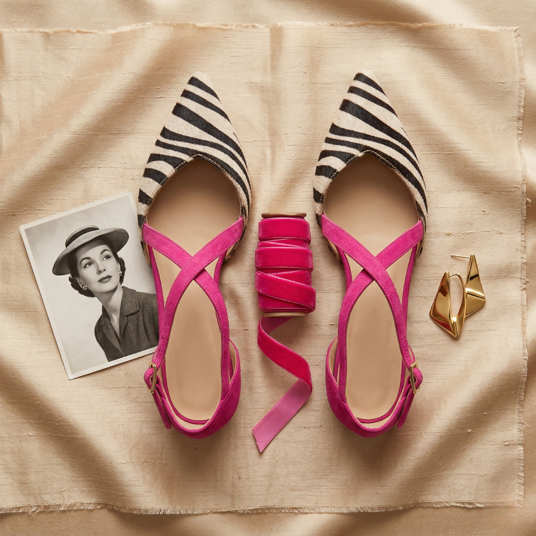 Fern - Strappy Ballet Flats