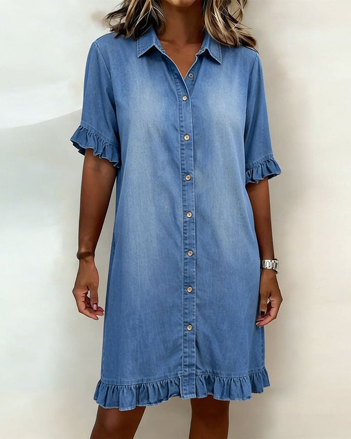 Anna | Comfortable Denim Dress