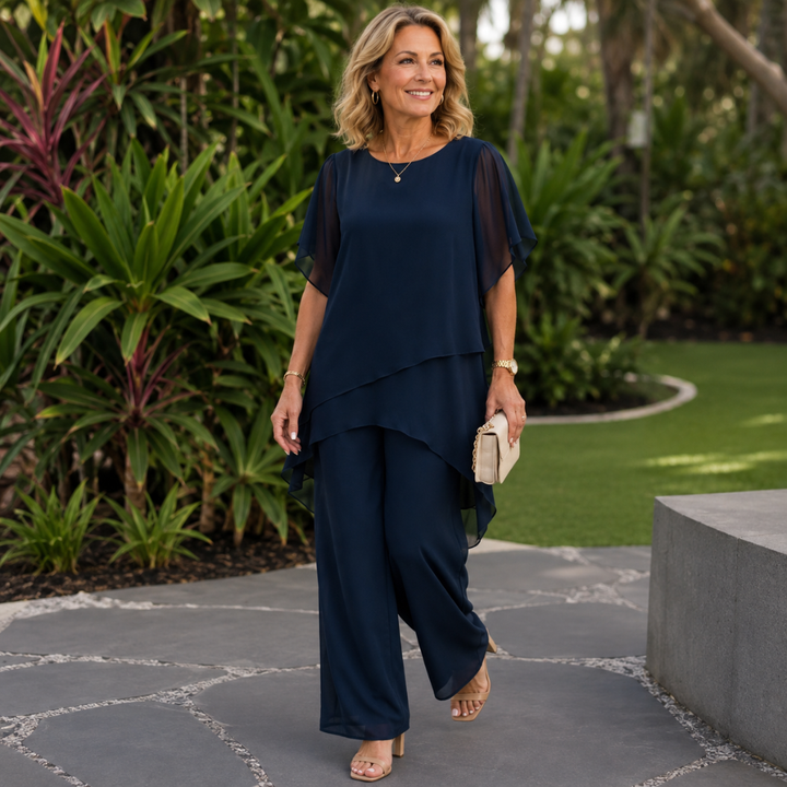 Beverly™ | Elegant Asymmetrical Two Piece Set