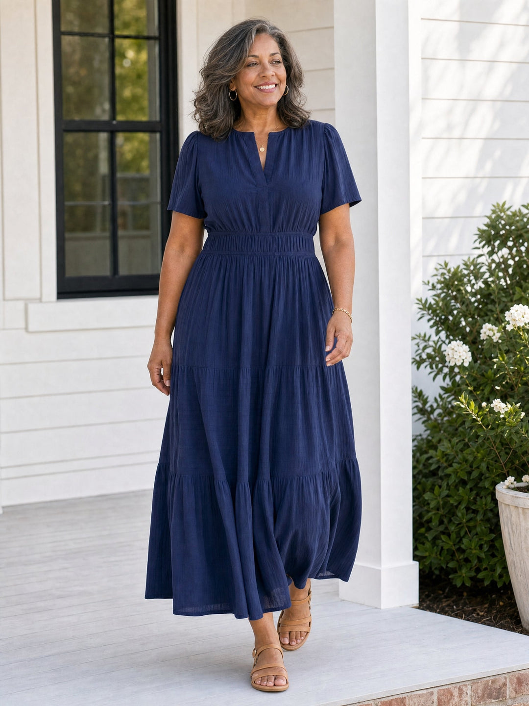 Layered Maxi Dress
