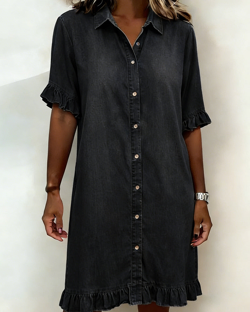 Anna | Comfortable Denim Dress