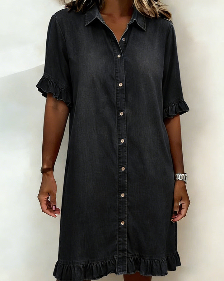 Anna | Comfortable Denim Dress