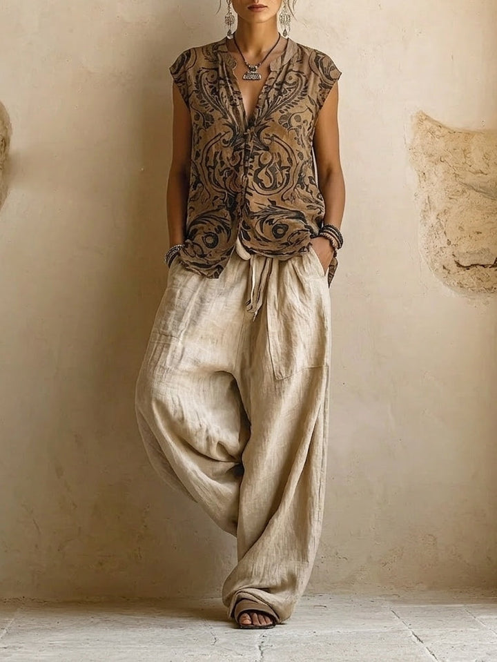 Giulia | Layered Flowing Bohemian Set