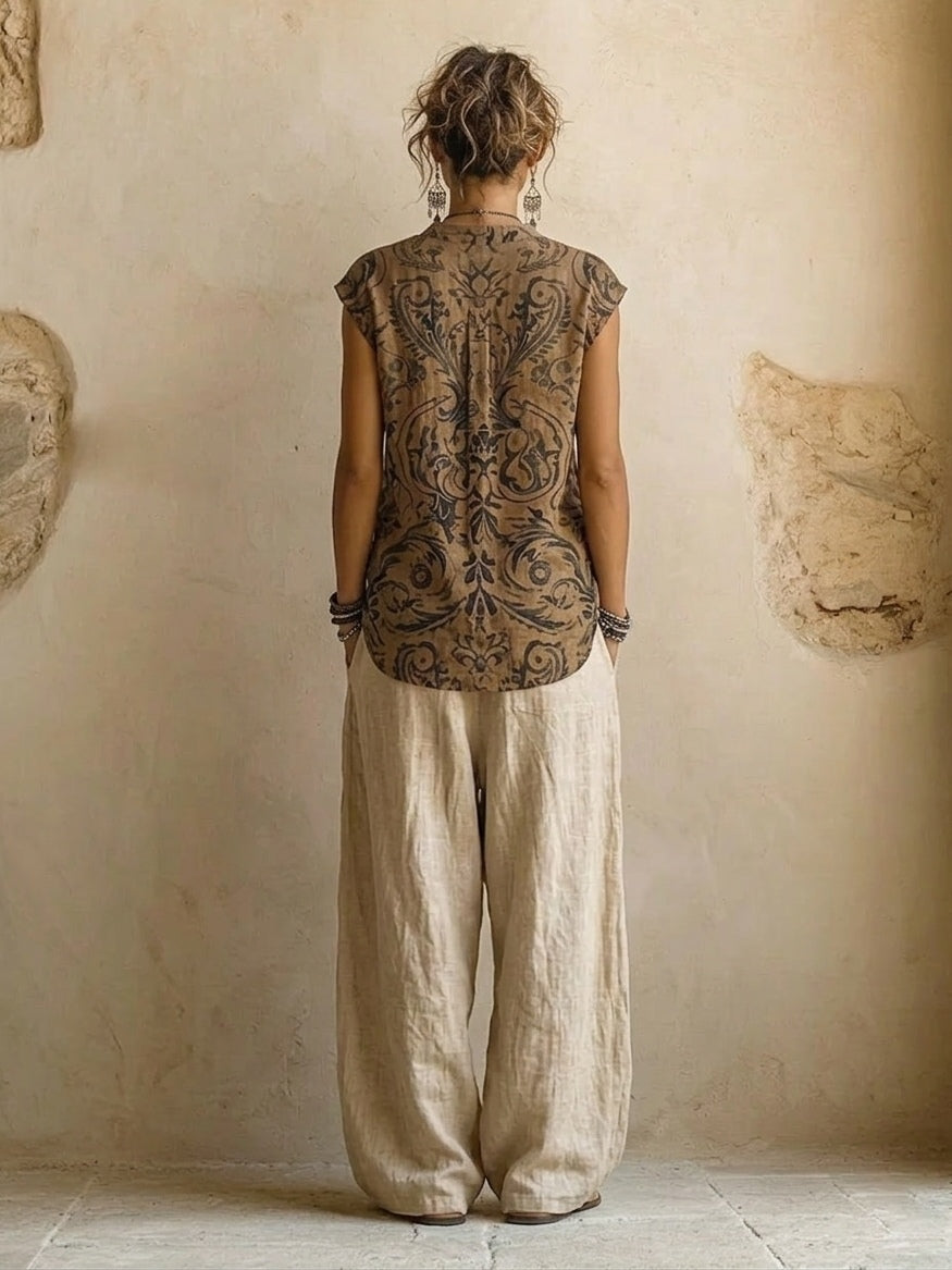 Giulia | Layered Flowing Bohemian Set