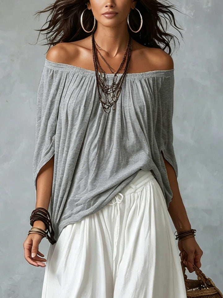 Isabella | Flowing Bohemian Lantern-Sleeve Set