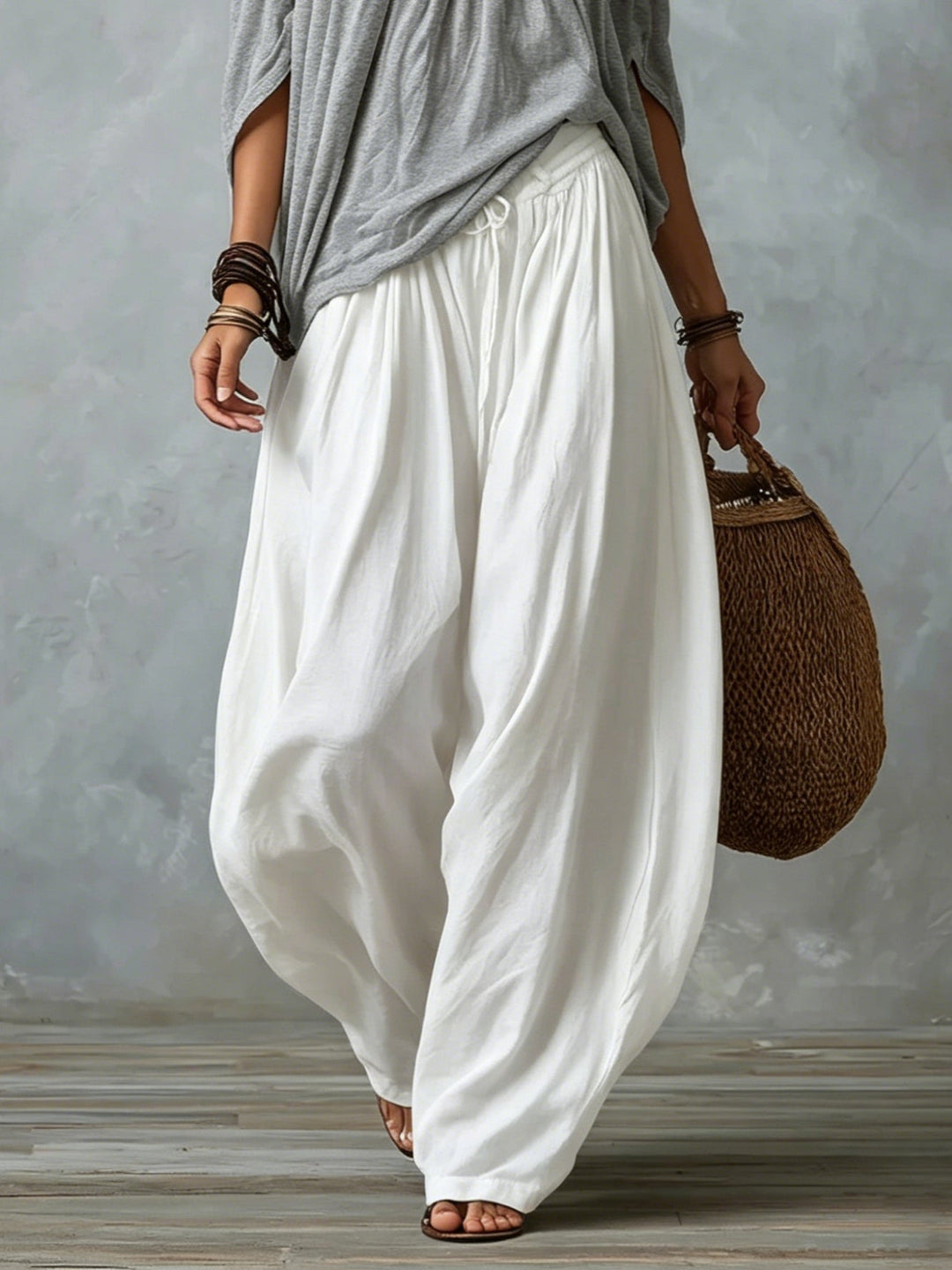 Isabella | Flowing Bohemian Lantern-Sleeve Set