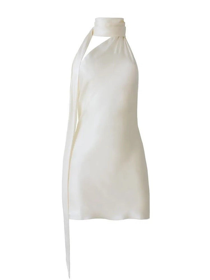 Atelier | Elegant Halter Mini Dress
