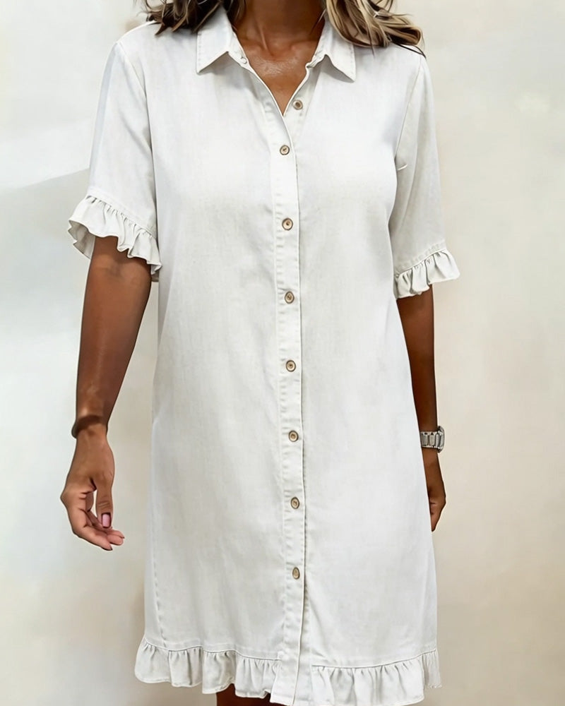 Anna | Comfortable Denim Dress