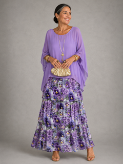 Floral Purple