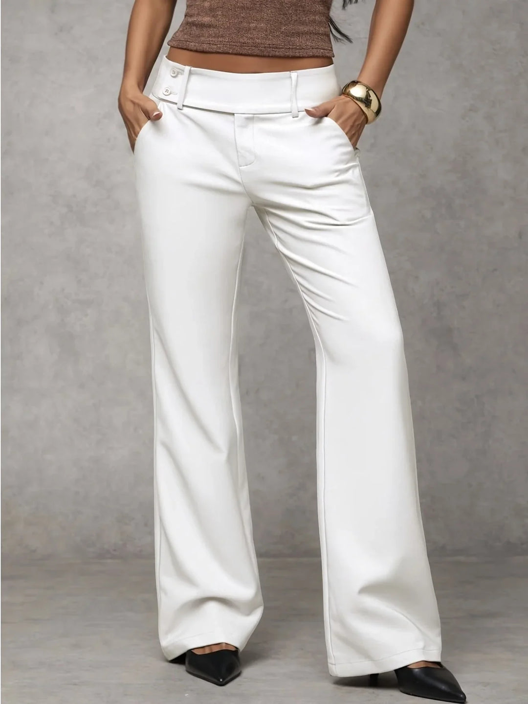 Duna™ | Modern Wide-Leg Trousers