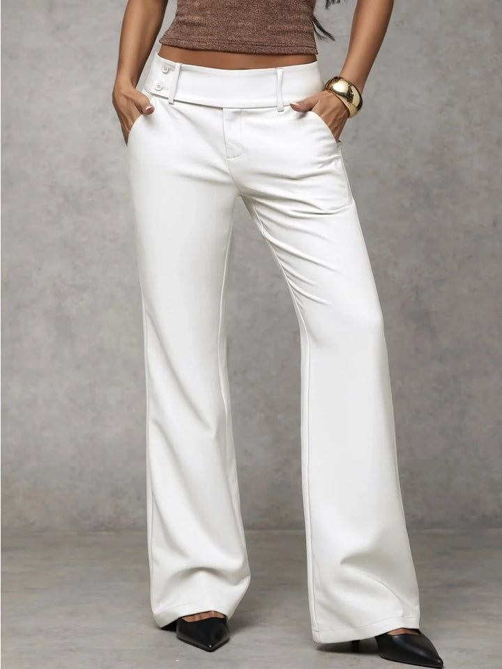 Duna™ | Modern Wide-Leg Trousers