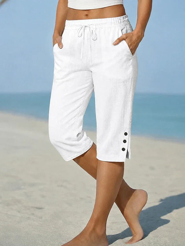 DELPHIA™ | ANKLE-LENGTH CAPRI TROUSERS